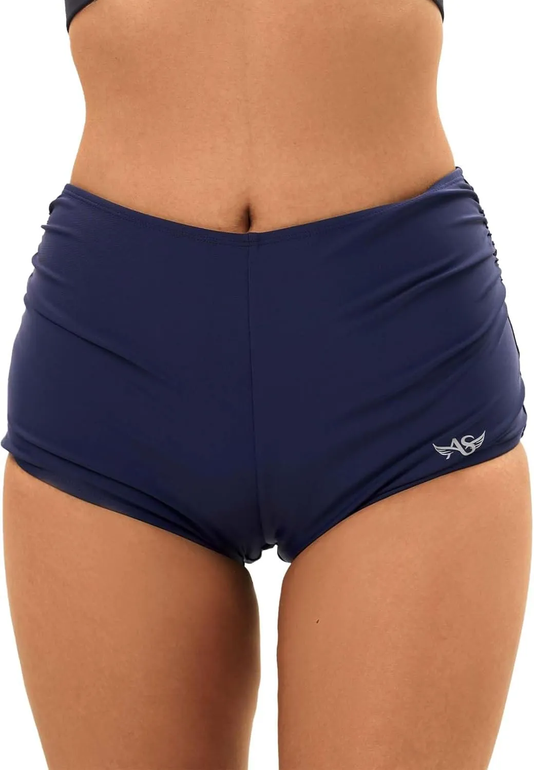 Angel season Swim Shorts Women High Waisted Bikini Bottom Tummy Control Bathing Suits Swimsuit Board Shorts with Liner