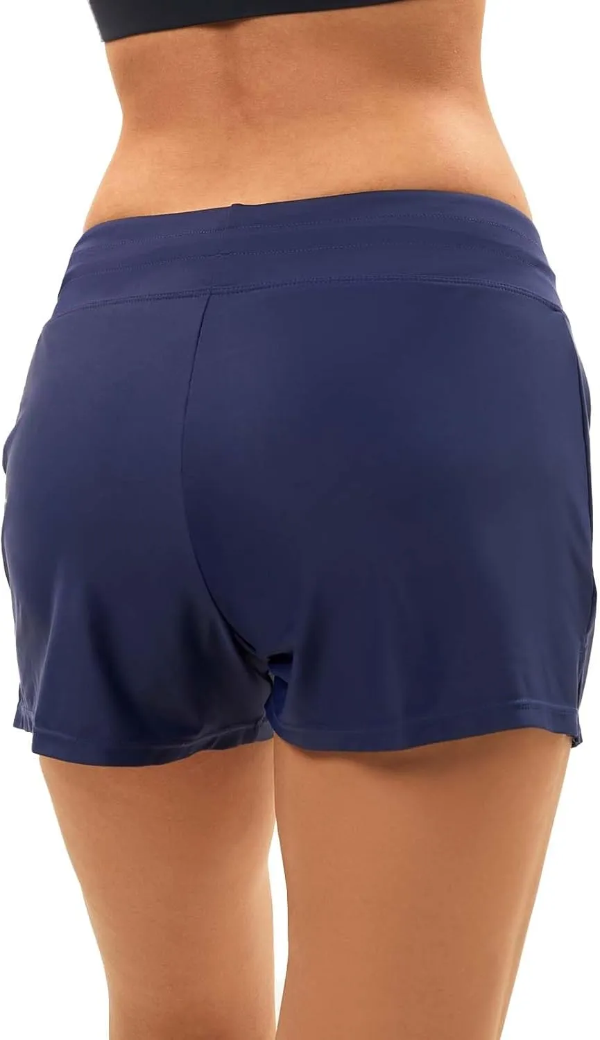 Angel season Swim Shorts Women High Waisted Bikini Bottom Tummy Control Bathing Suits Swimsuit Board Shorts with Liner