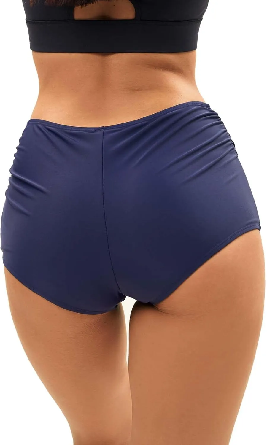 Angel season Swim Shorts Women High Waisted Bikini Bottom Tummy Control Bathing Suits Swimsuit Board Shorts with Liner