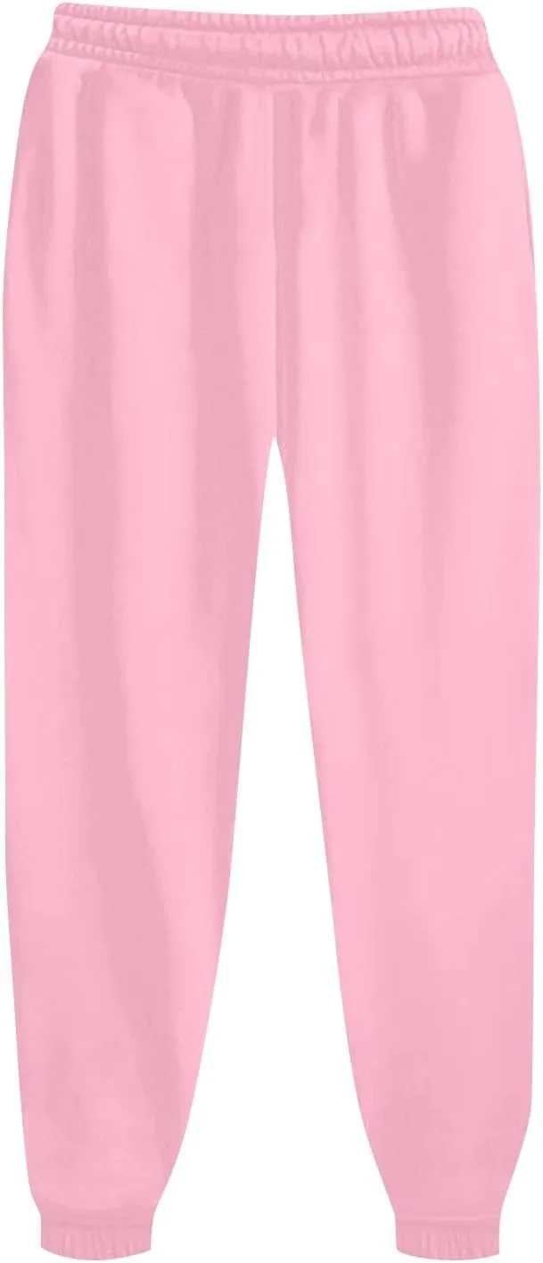 Baggy Sweatpants for Women Girls Teen Plus Size Athletic Joggers Fleece Cargo Pants Drawstring Bottoms Lounge