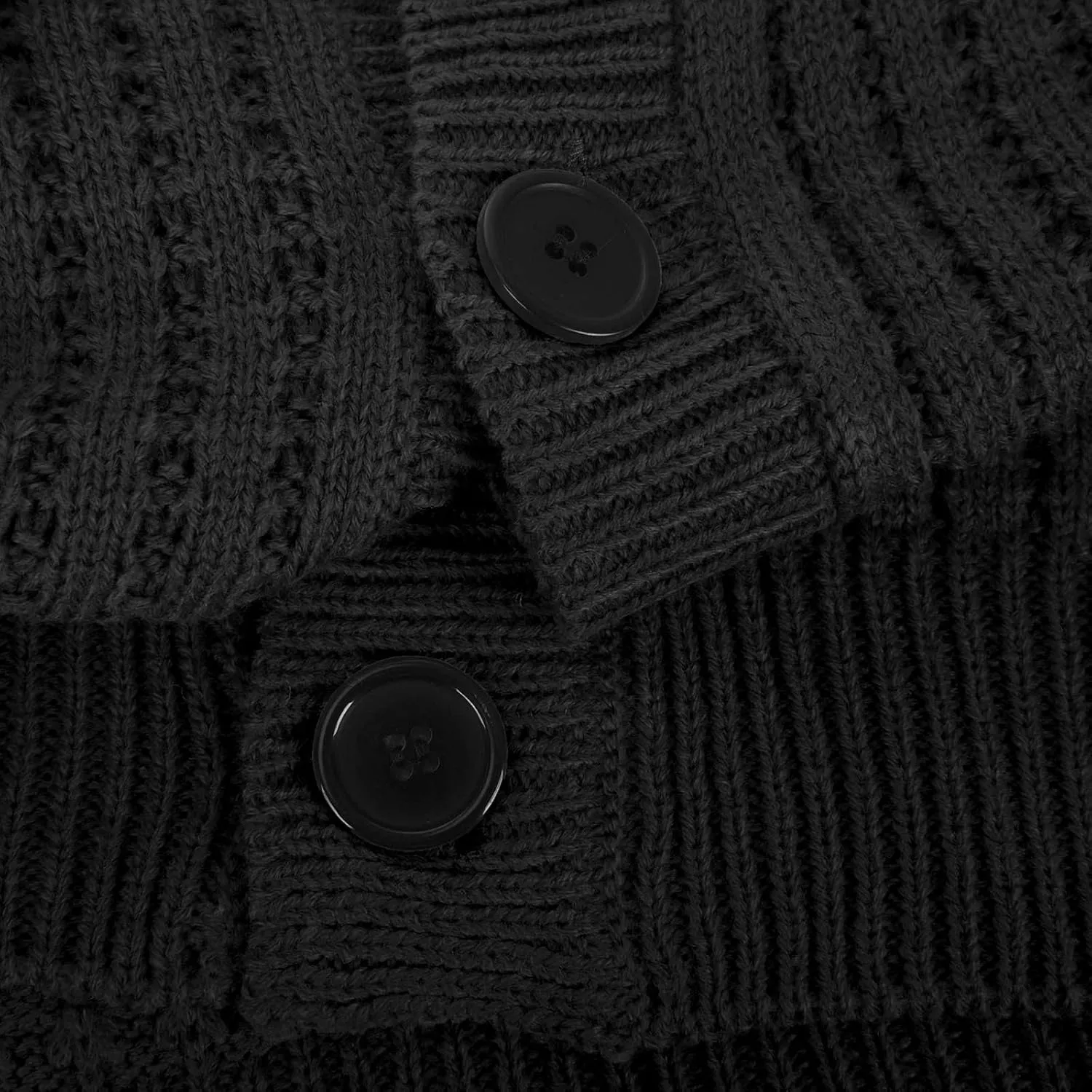 Cardigan Sweaters for Men Eyelet Sweater Lightweight Knit Sweaters Big and Tall Cardigan Casual Button Down Sweaters