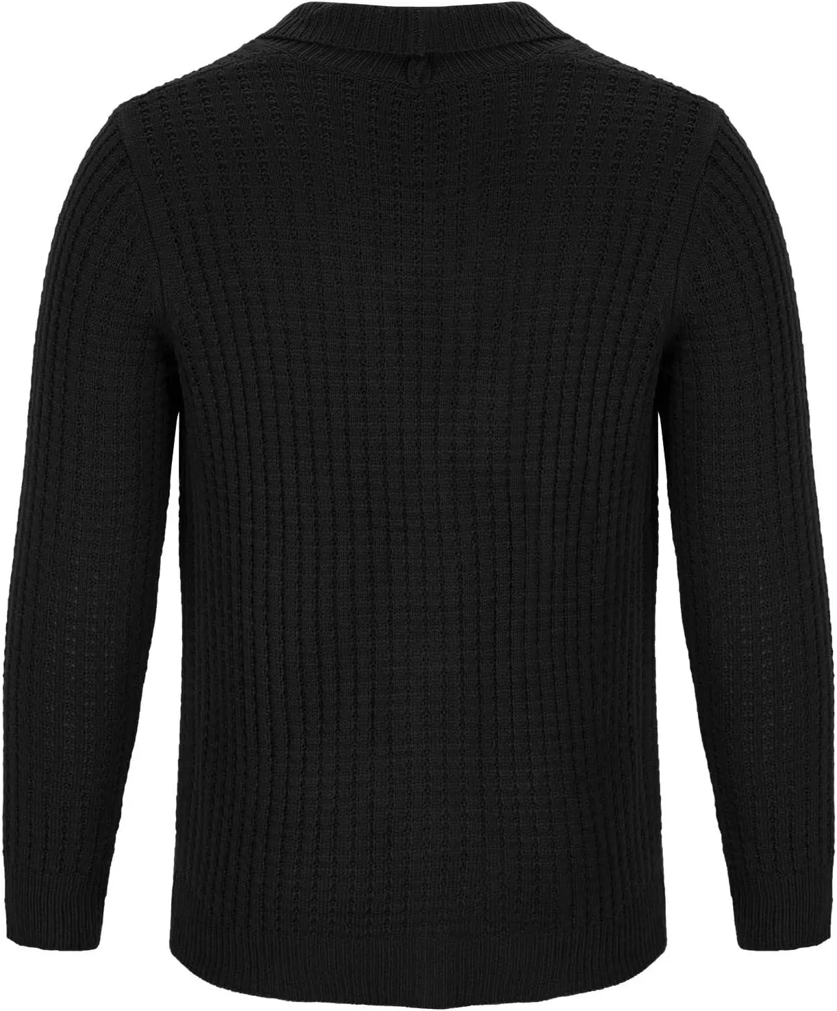 Cardigan Sweaters for Men Eyelet Sweater Lightweight Knit Sweaters Big and Tall Cardigan Casual Button Down Sweaters