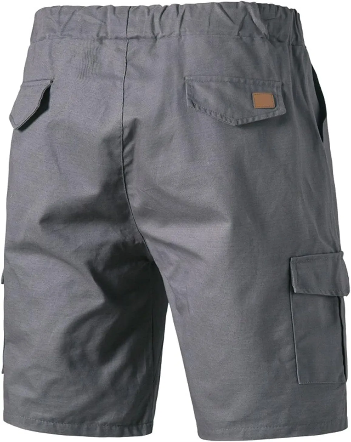 Cargo Shorts for Men Solid Distressed Trunks Basic Workwear Cargo Trunks