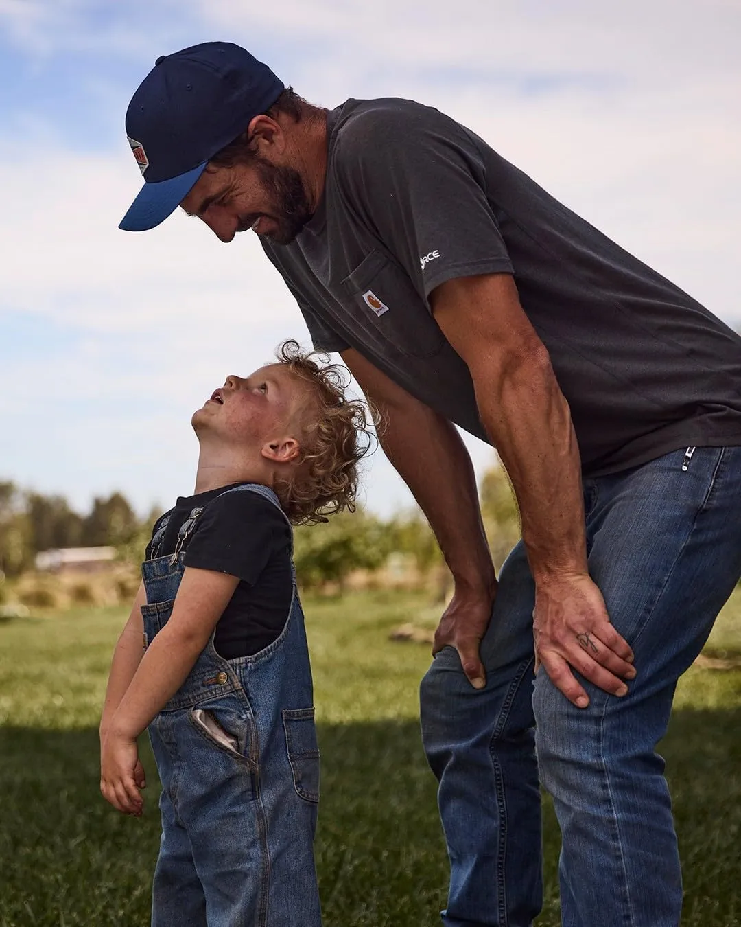 Carhartt Baby Jean Denim Bib Overalls