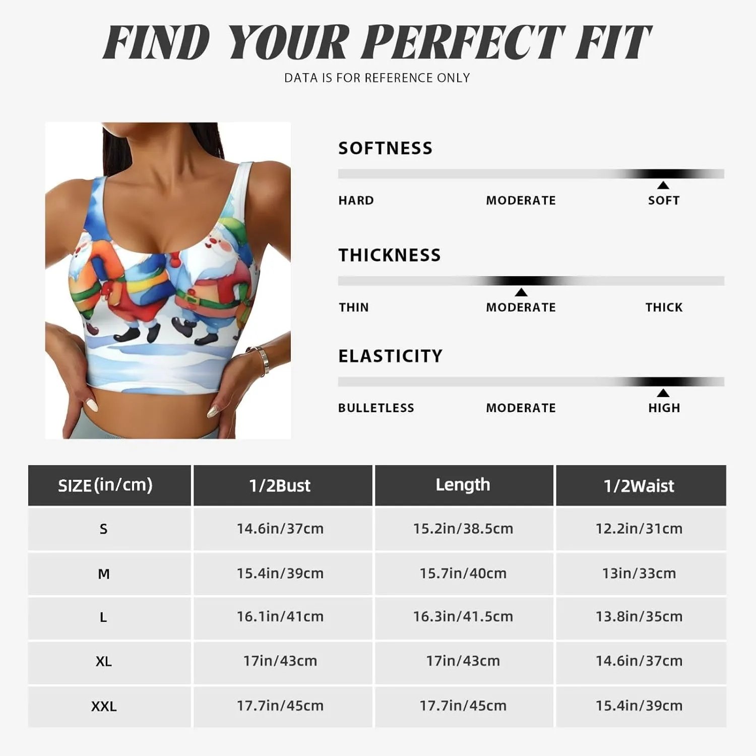 Christmas Costume Gnome Women's Sexy Sports Vest Sleeveless Athletic Gym T-Shirts Vest U-Shaped Back Quick Dry Top