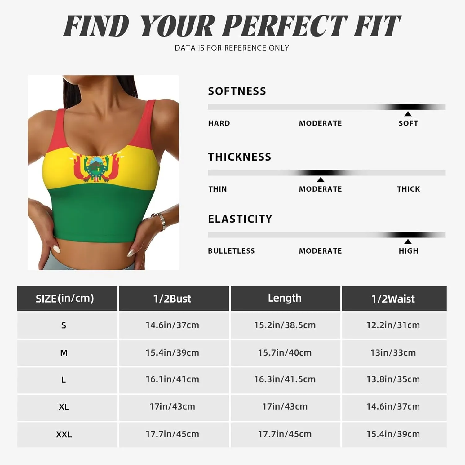 Flag of Bolivia Women's Sexy Sports Vest Sleeveless Athletic Gym T-Shirts Vest U-Shaped Back Quick Dry Top