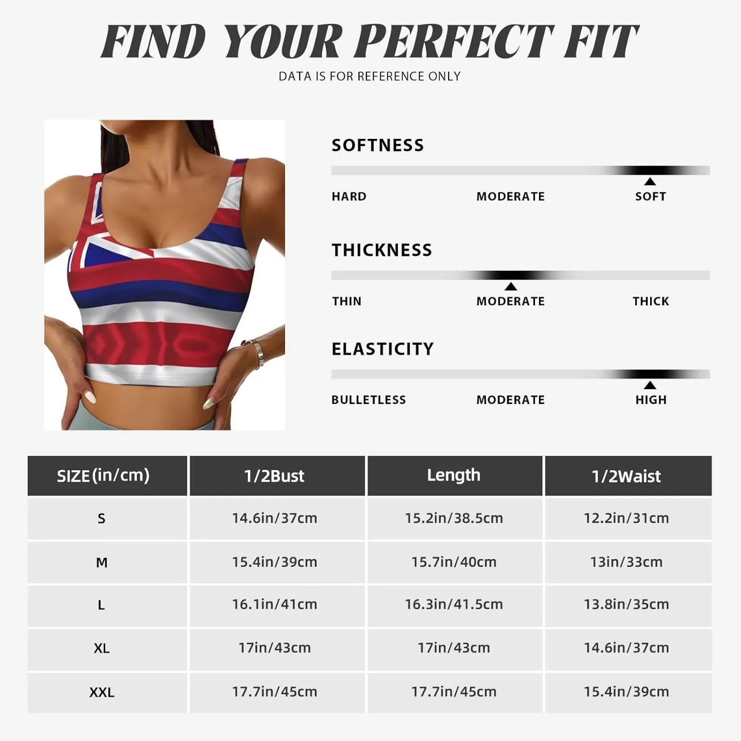 Flag of Hawaii American Women's Sexy Sports Vest Sleeveless Athletic Gym T-Shirts Vest U-Shaped Back Quick Dry Top