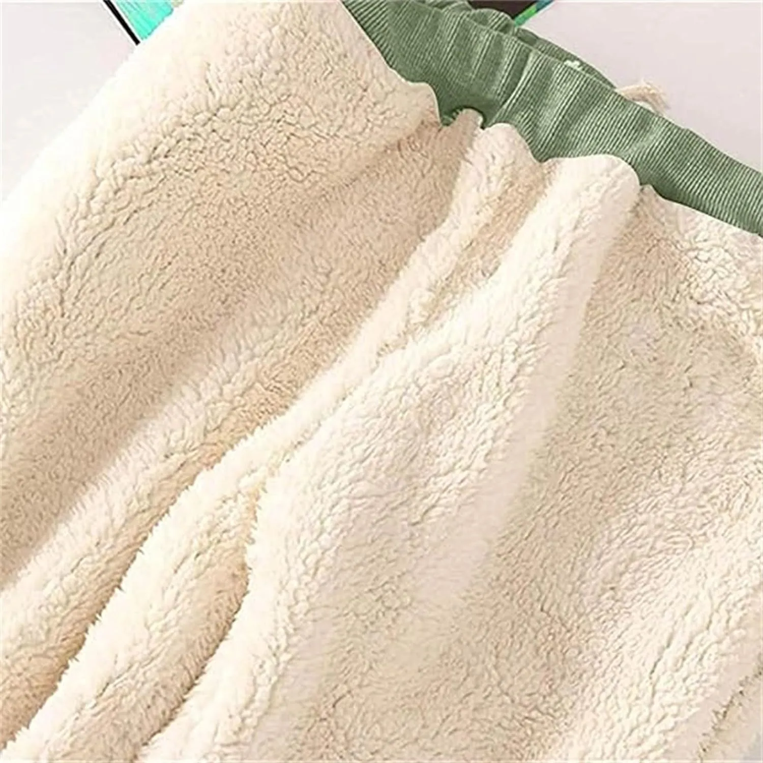 Fleece Pants Women 2024 High Waisted Thermal Tights Casual Drawstring Sweatpants Sherpa Lined Athletic Winter Pants