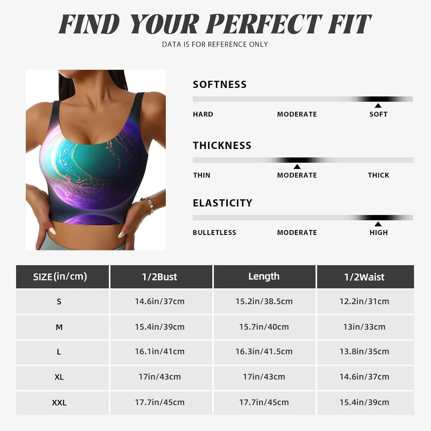 Hot Planet Women's Sexy Sports Vest Sleeveless Athletic Gym T-Shirts Vest U-Shaped Back Quick Dry Top