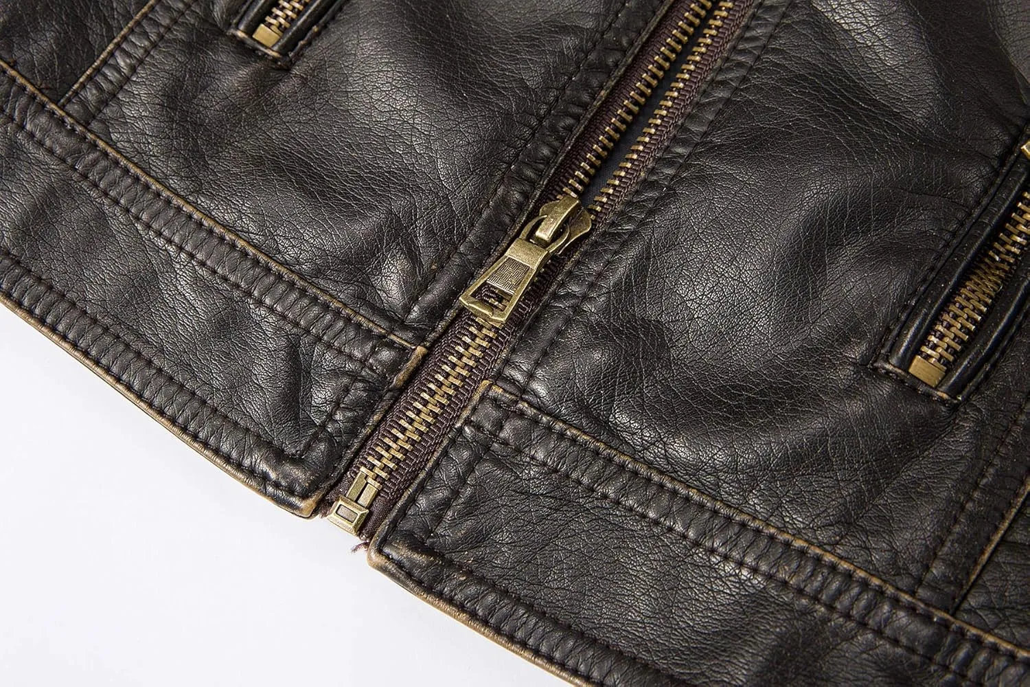 Jackets for Boys Faux Leather Toddler Girls Motorcycle Jackets Kids Coats Waterproof and Windproof