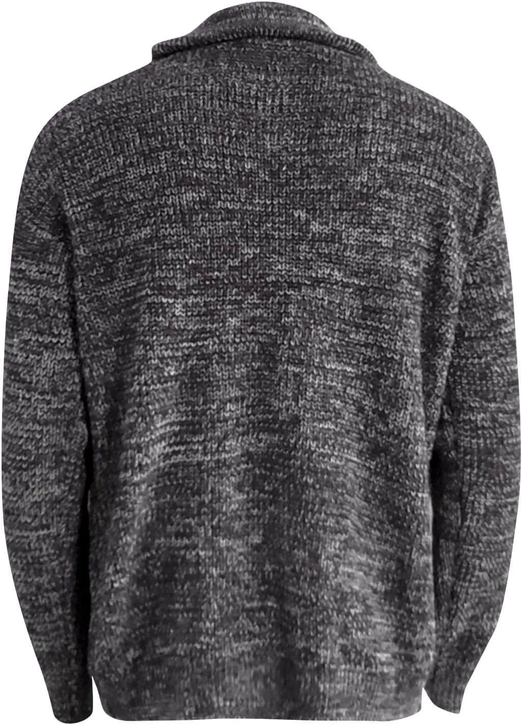 Jackets for Men Cardigan Europe and America Solid Color Long Sleeve Slim Knit Sweater Coat Jackets