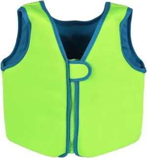 Kids Swimming Vest, Neoprene Flotation Aid, Anticollision Swimsuit with Zipper Ideal for Boys Girls