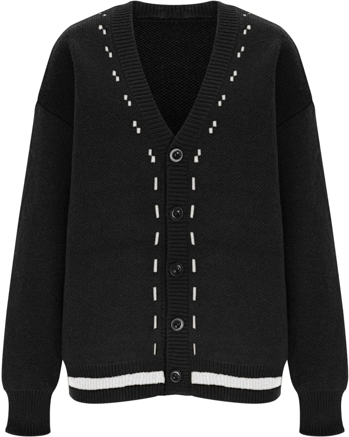 Knit Cardigan Sweaters for Men Button Down Cardigan Sweaters V Neck Sweaters Open Front Cardigan Fashion Sweaters
