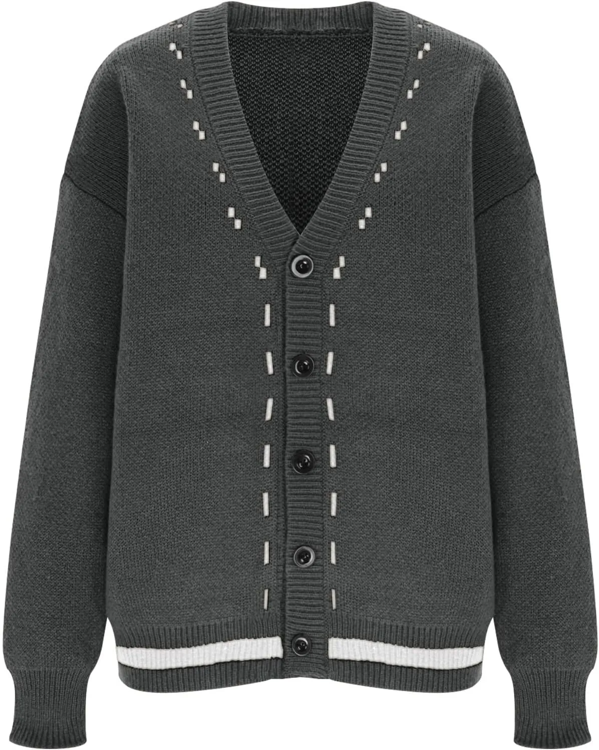 Knit Cardigan Sweaters for Men Button Down Cardigan Sweaters V Neck Sweaters Open Front Cardigan Fashion Sweaters