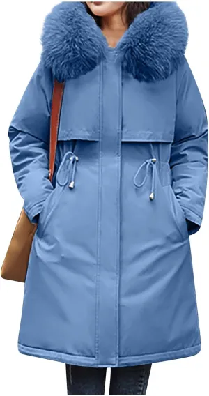Long Length Quilted Maxi Puffer Parka Coat for Women Trendy Winter Jackets Women's 2024 Winter Fashion Clothes