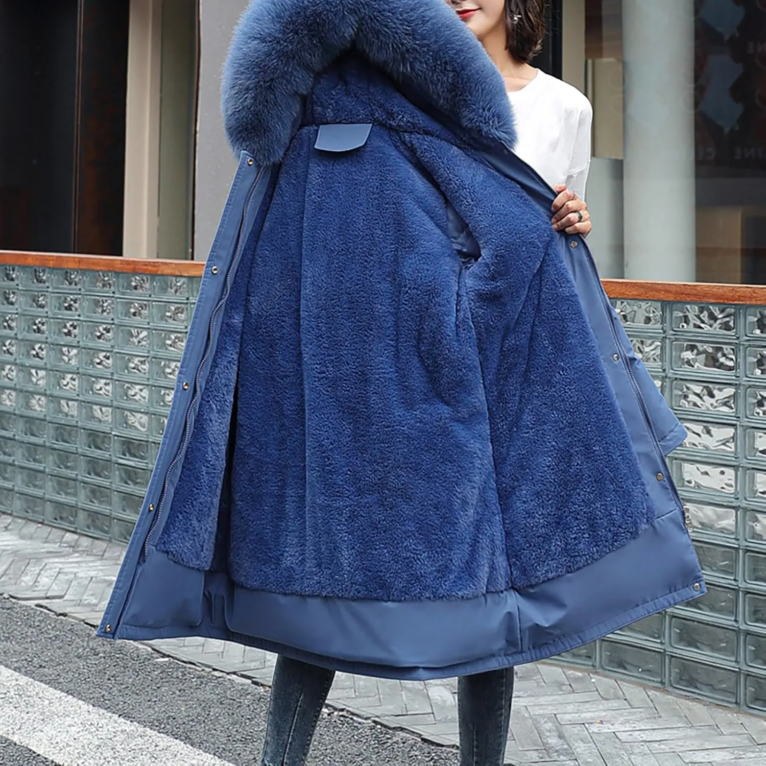 Long Length Quilted Maxi Puffer Parka Coat for Women Trendy Winter Jackets Women's 2024 Winter Fashion Clothes
