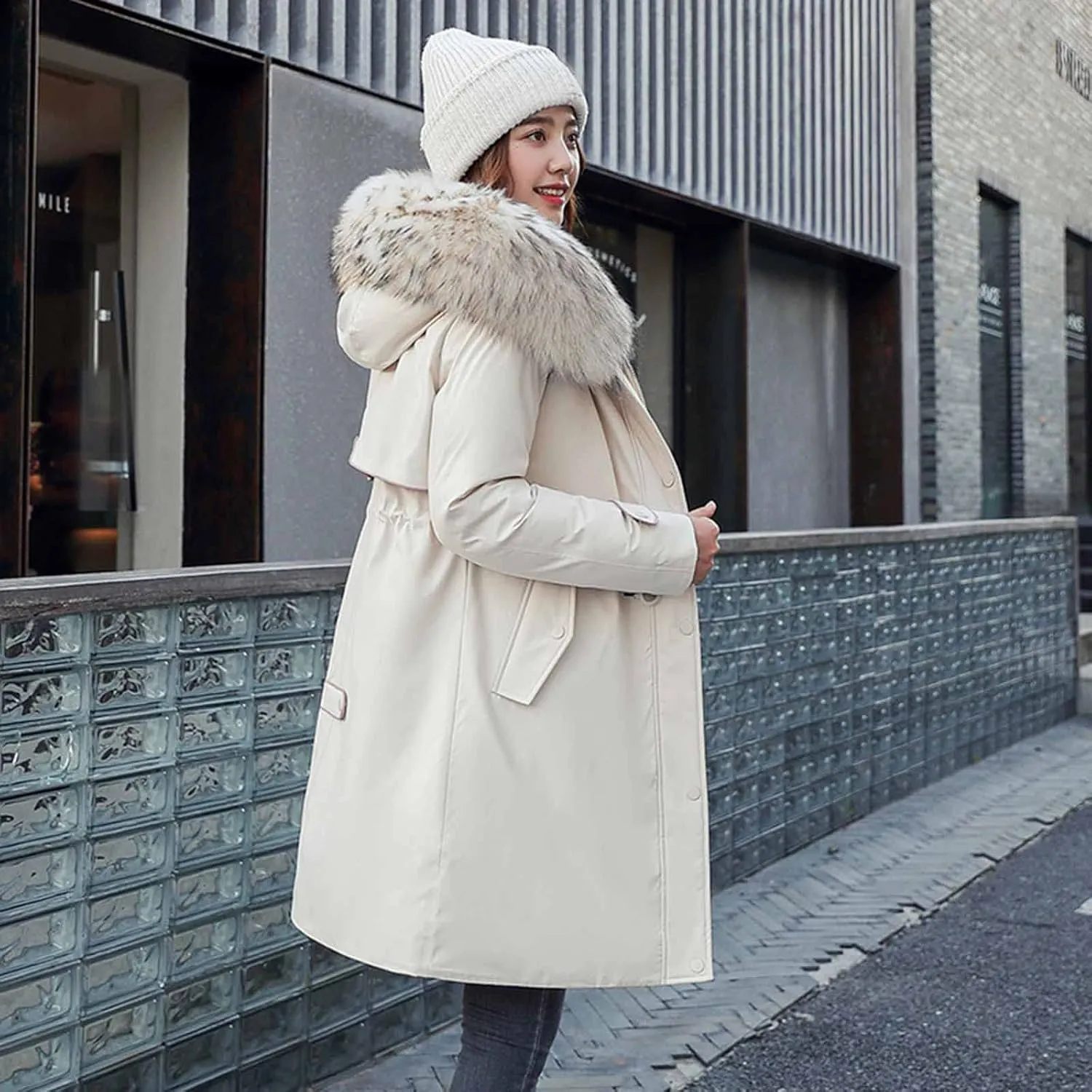 Long Length Quilted Maxi Puffer Parka Coat for Women Trendy Winter Jackets Women's 2024 Winter Fashion Clothes