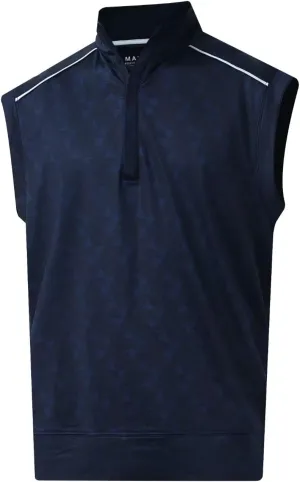 M MAELREG Golf Vests For Men Dry Fit Lightweight Moisture Wicking Performance Sports Breathable Golf 1/4 Zip Pullover Men