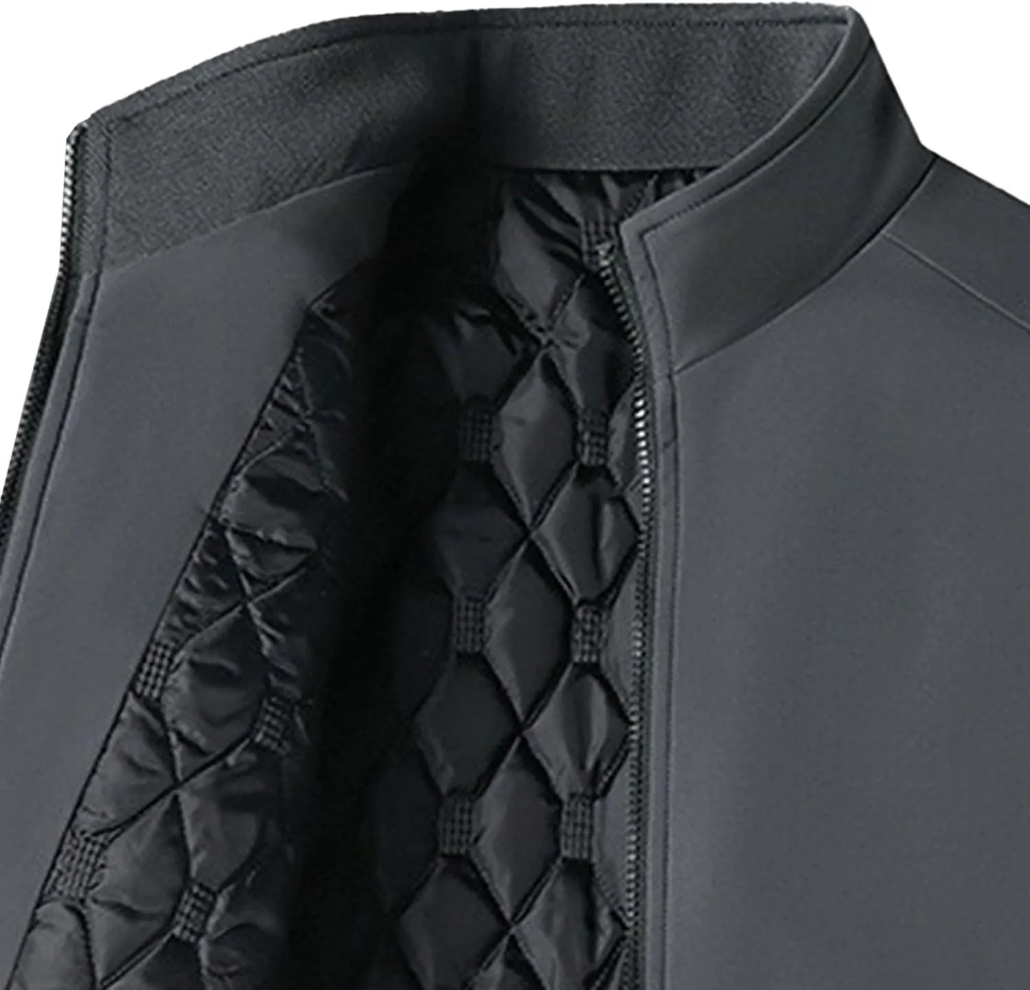 Maiyifu-GJ Men's Fall Winter Down Coat Lightweight Warm Thicken Puffer Jacket Windproof Quilted Padded Jackets Outerwear