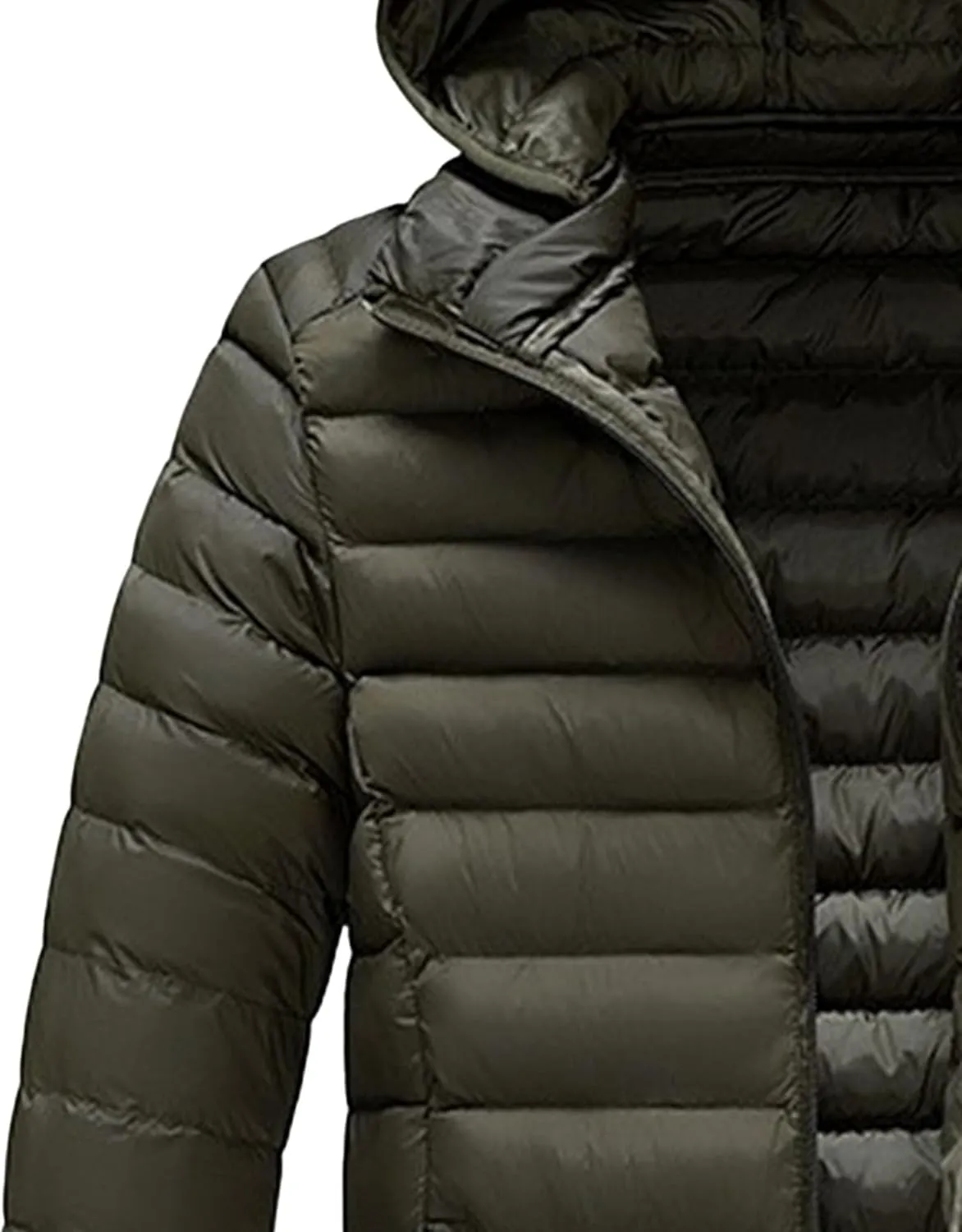 Maiyifu-GJ Men's Winter Puffer Jacket Thicken Quilted Padded Coat Windbreaker Lightweight Warm Windproof Down Jackets