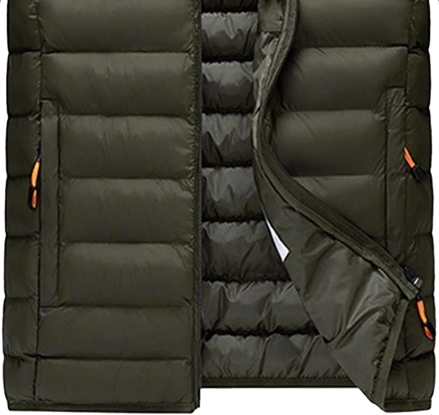 Maiyifu-GJ Men's Winter Puffer Jacket Thicken Quilted Padded Coat Windbreaker Lightweight Warm Windproof Down Jackets