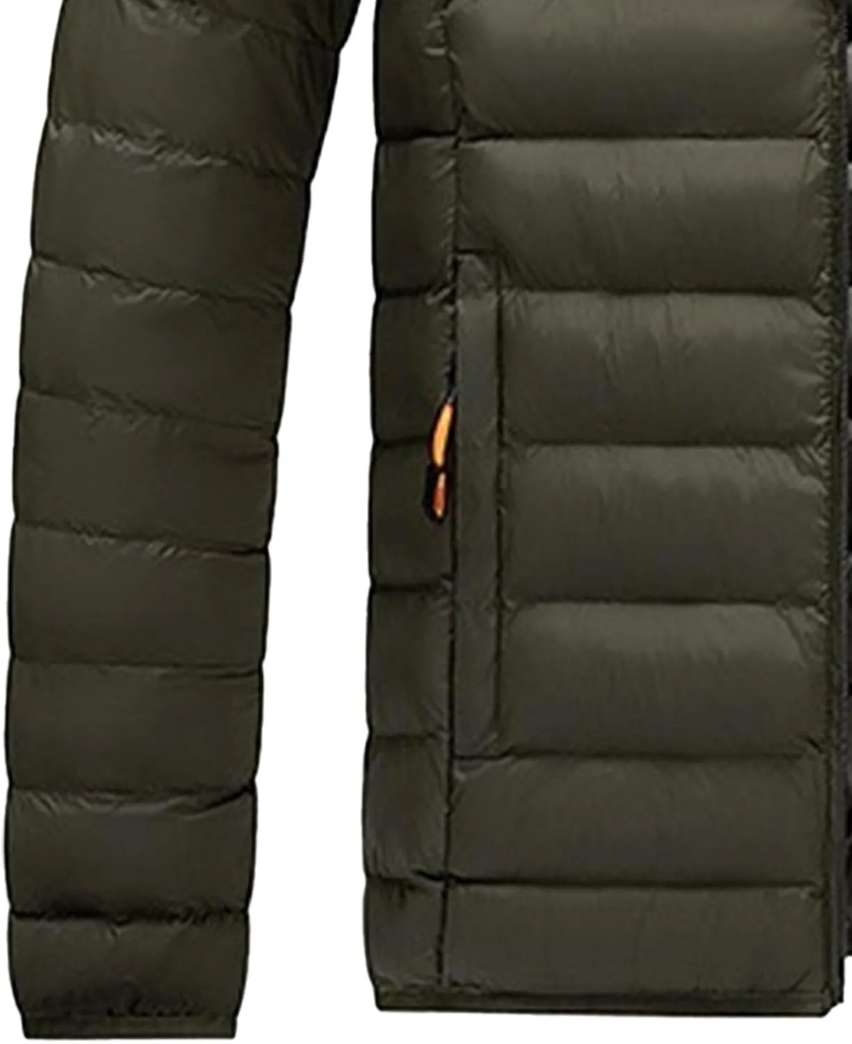 Maiyifu-GJ Men's Winter Puffer Jacket Thicken Quilted Padded Coat Windbreaker Lightweight Warm Windproof Down Jackets