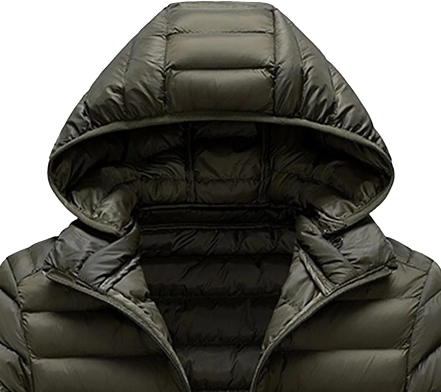 Maiyifu-GJ Men's Winter Puffer Jacket Thicken Quilted Padded Coat Windbreaker Lightweight Warm Windproof Down Jackets