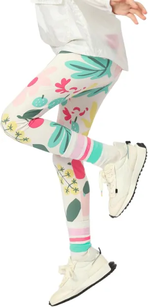 marc & janie Girls Summer Thin Stretch Yoga Pants Sun Protection Kids Athletic Leggings Soft Bottoms 240291