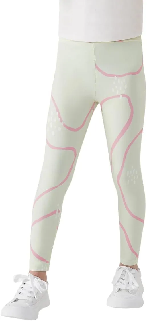 marc & janie Girls Summer Thin Stretch Yoga Pants Sun Protection Kids Athletic Leggings Soft Bottoms 240291