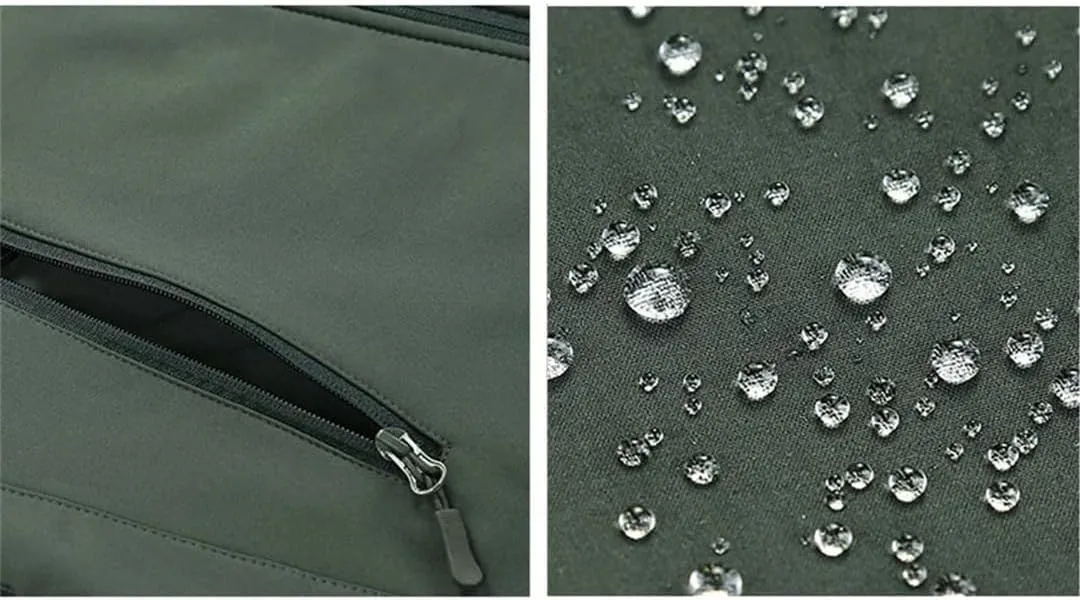 Men Soft Shell Jackets Tactical Windproof Waterproof Jacket Men Army Combat Jackets Mens Hooded Bomber Coats