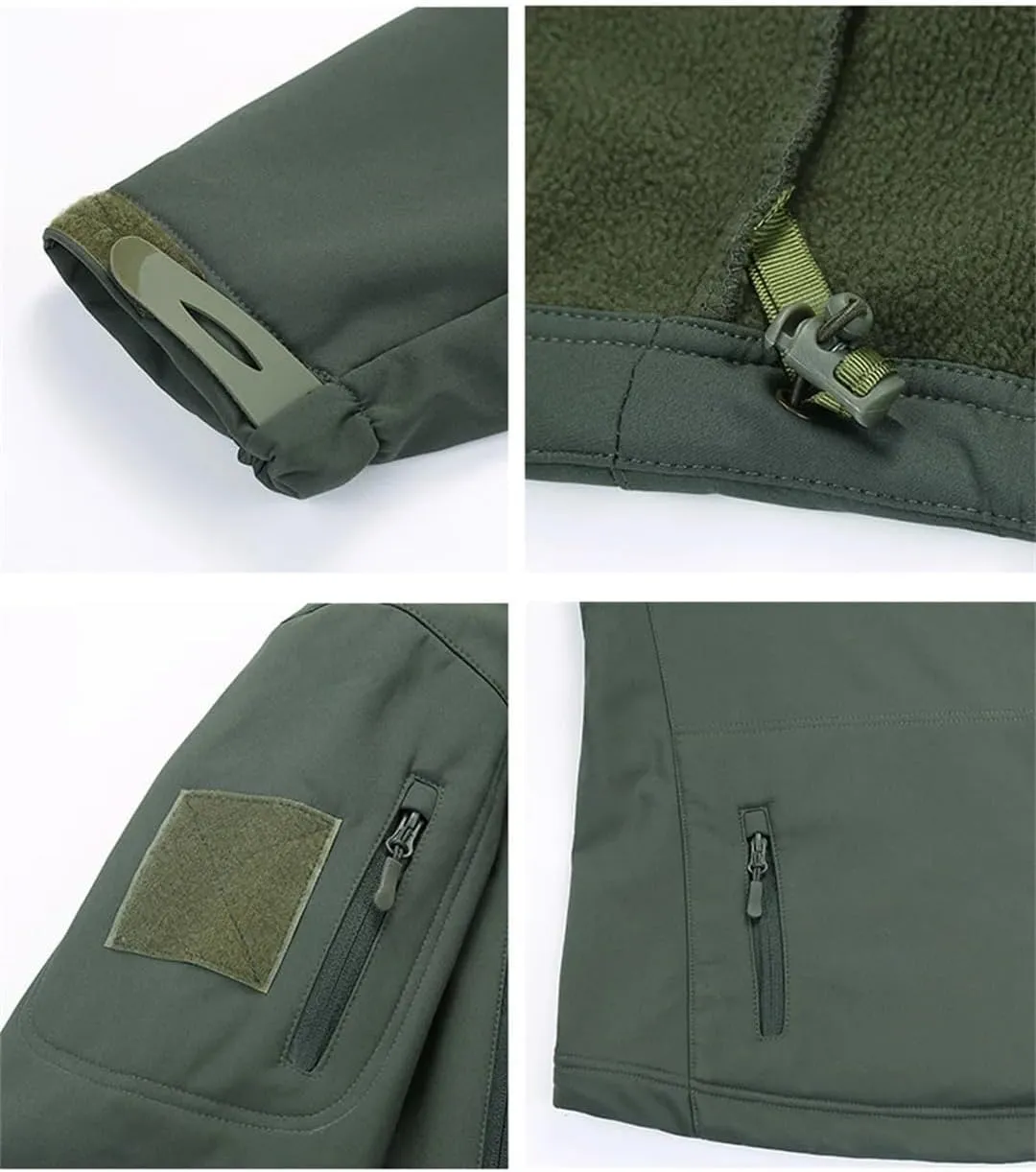Men Soft Shell Jackets Tactical Windproof Waterproof Jacket Men Army Combat Jackets Mens Hooded Bomber Coats