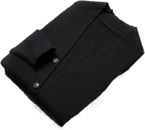 Men's Cardigan Sweaters Wool Blend V Neck Cardigan Long Sleeve Button Down Sweaters