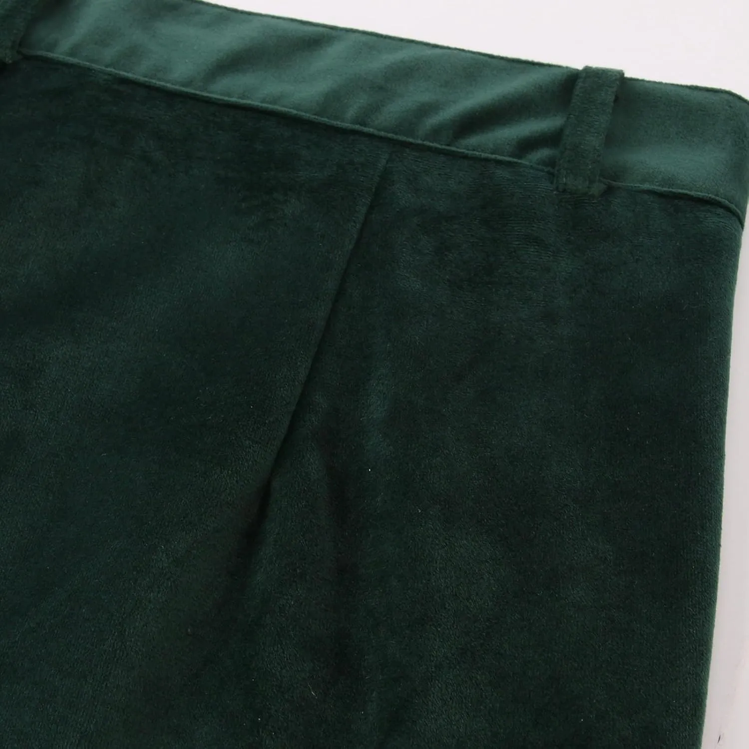 Mens Casual Bell - Bottoms Pants Smoothing Vintage Classic Straight Leg Loose Fit Trousers Dance Party Trousers