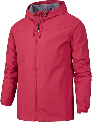 Men's Fashion Jackets Warm Waterproof Puffer Jacket Hooded Windproof Winter Coat Jackets, XL-5XL