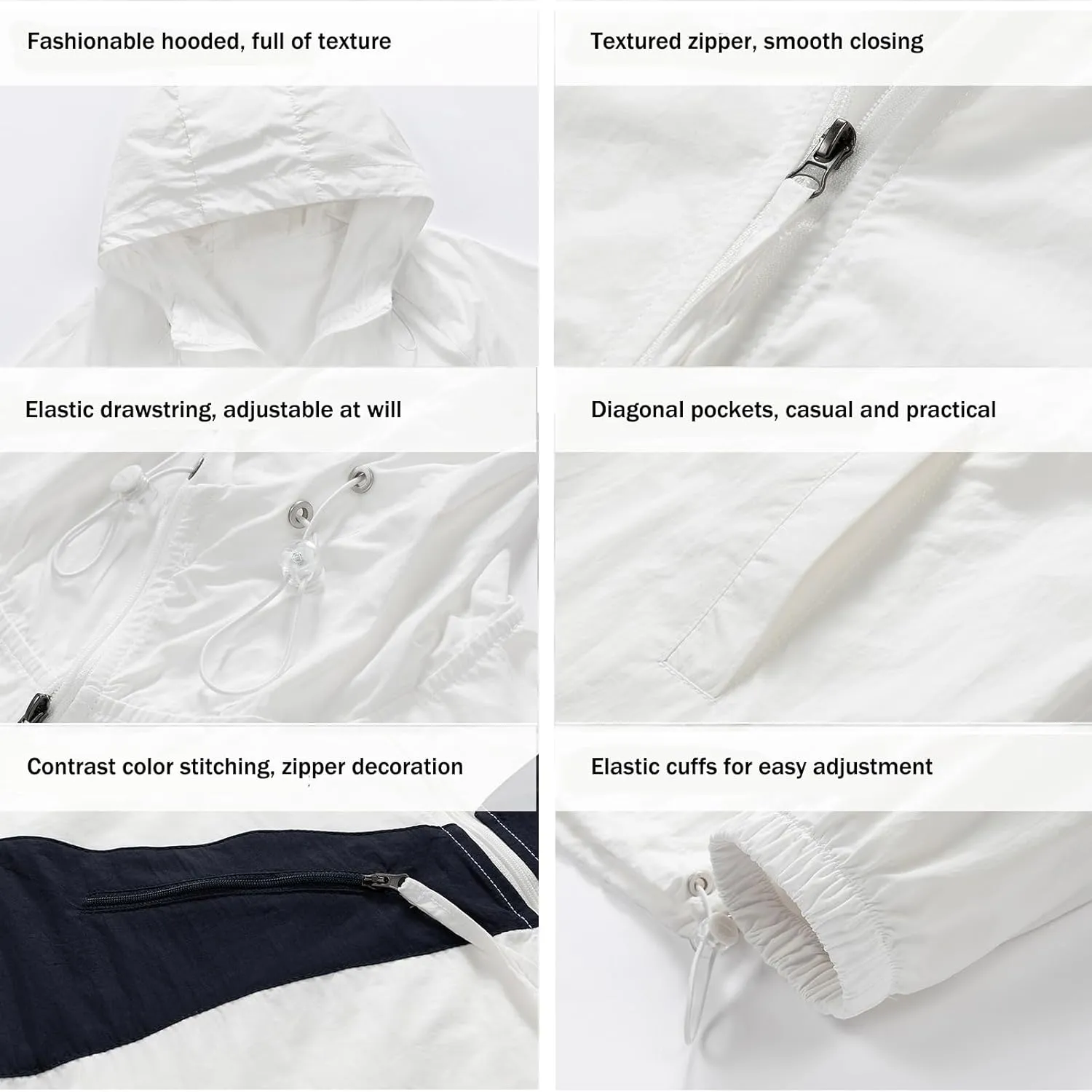 Mens Jackets Casual Stylish Lightweight Mens Windbreaker,Light Jackets for Men,Outdoor Mens Jacket