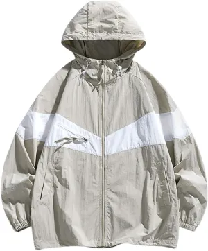 Mens Jackets Casual Stylish Lightweight Mens Windbreaker,Light Jackets for Men,Outdoor Mens Jacket