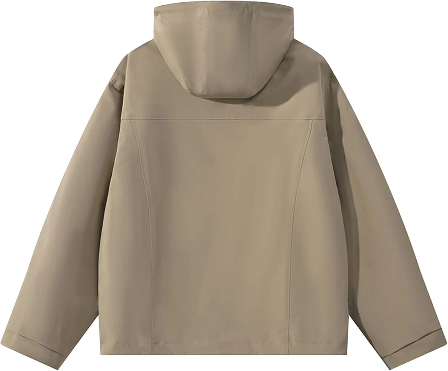 Men's Lightweight Waterproof Rain Jackets Hooded Raincoat Windbreaker Jackets Raincoat for Outdoor Hiking Traveling