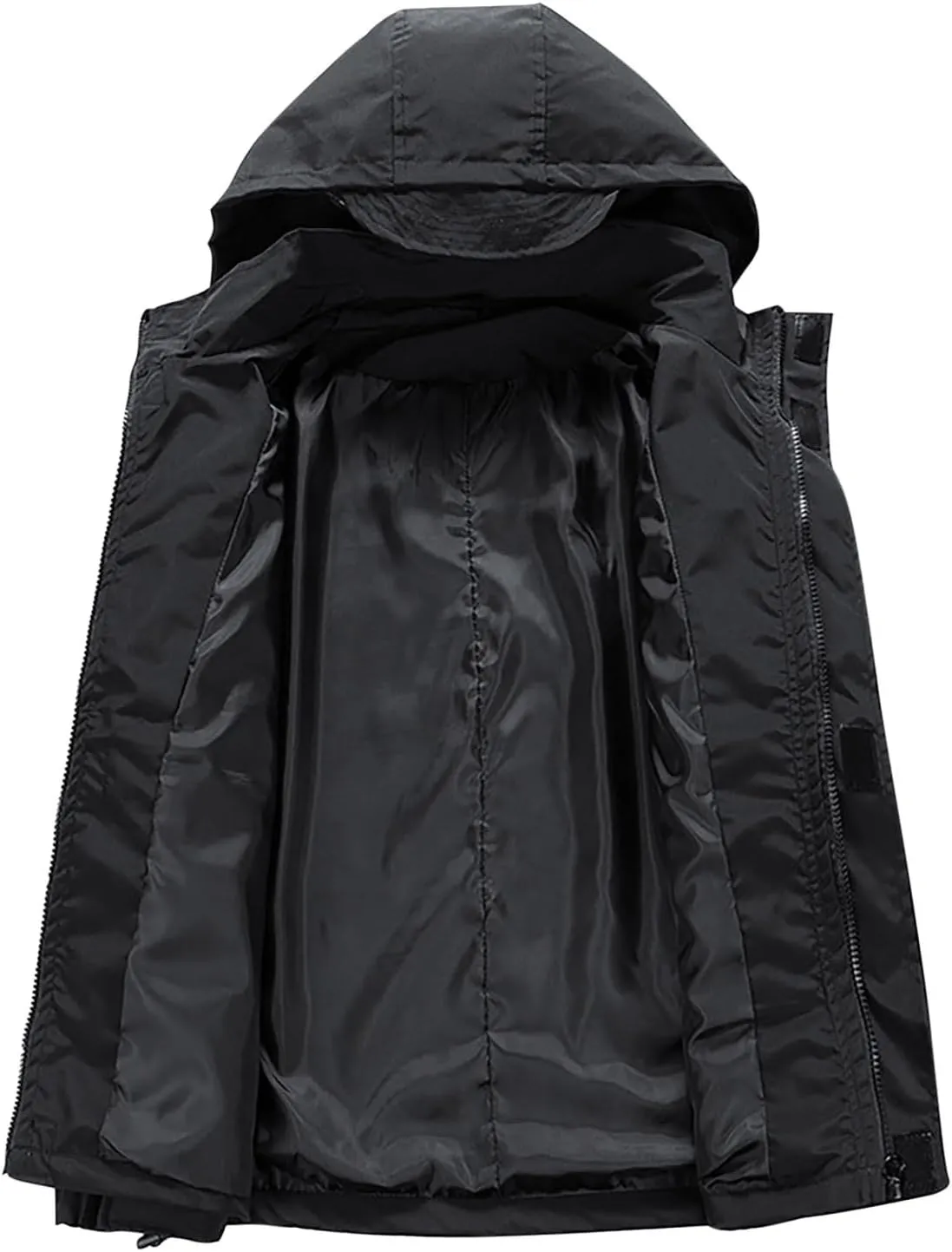 Men's Lightweight Waterproof Rain Jackets Outdoor Sports Trench Softshell Windproof Jackets for Hiking Mountain