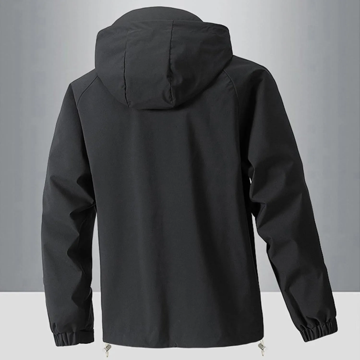 Men's Rain Jackets with Hood Waterproof Windproof Hooded Raincoats Outdoor Hiking Travel Windbreaker Jackets