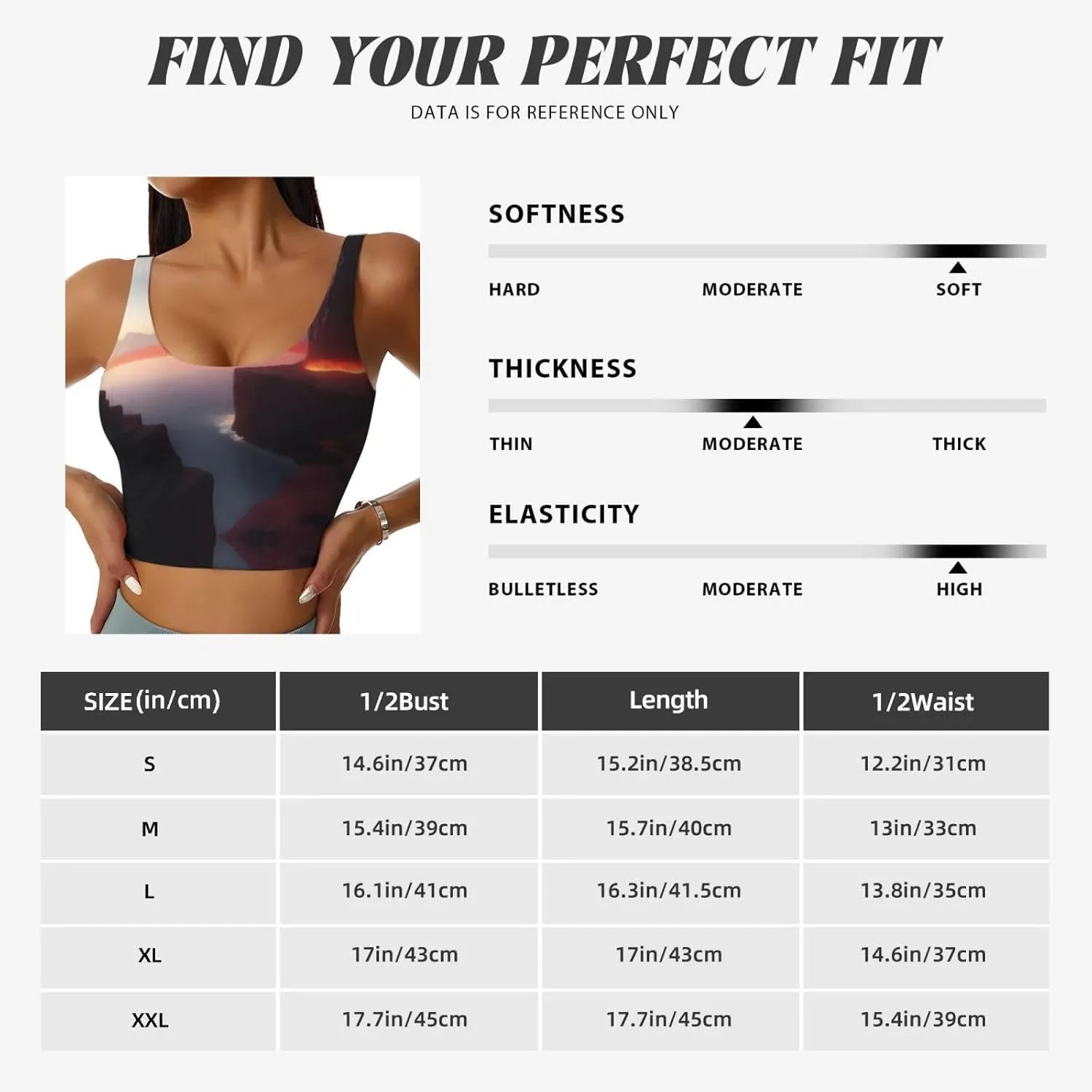 Misty Seaside Women's Sexy Sports Vest Sleeveless Athletic Gym T-Shirts Vest U-Shaped Back Quick Dry Top
