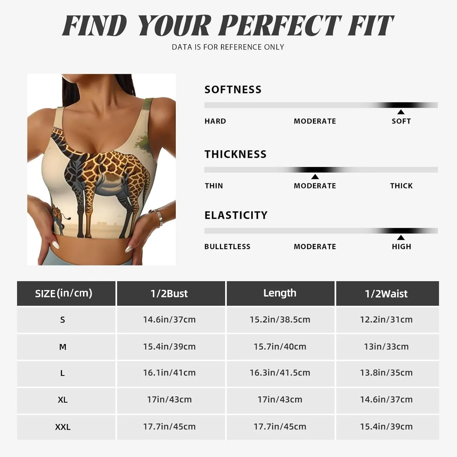 Mother And Child Giraffe Women'S Sexy Sports Vest Sleeveless Athletic Gym T-Shirts Vest U-Shaped Back Quick Dry Top