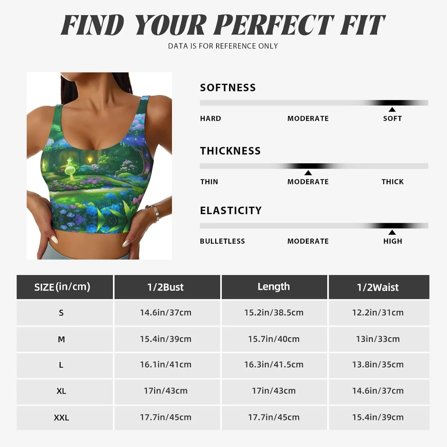 Mysterious Plants Women's Sexy Sports Vest Sleeveless Athletic Gym T-Shirts Vest U-Shaped Back Quick Dry Top
