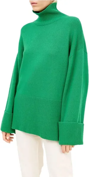 Oversize Sweaters for Women Turtleneck Pullovers Knitted Jumpers Big Sweaters Oversize for Woman