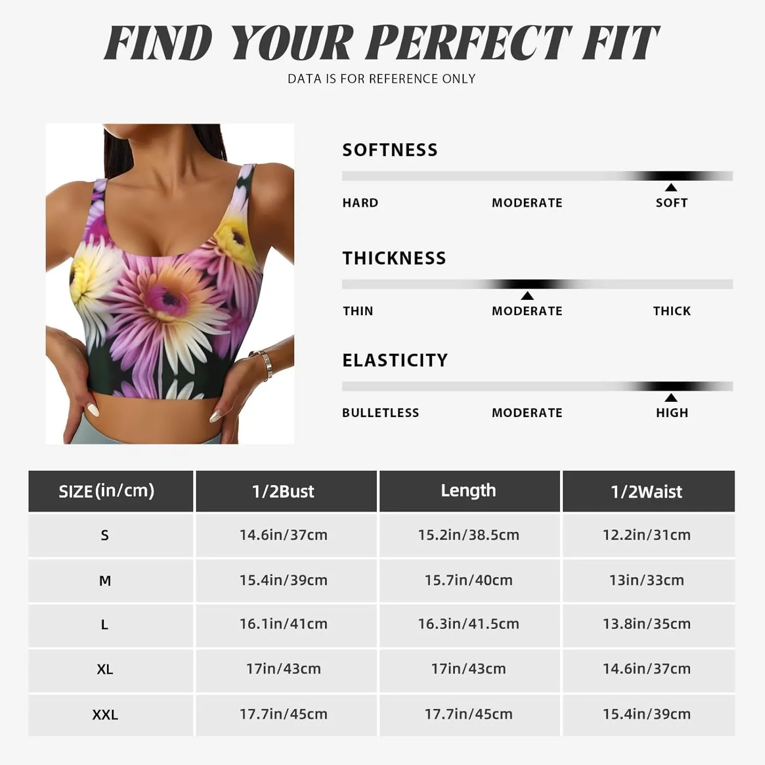 Persian Chrysanthemu Women's Sexy Sports Vest Sleeveless Athletic Gym T-Shirts Vest U-Shaped Back Quick Dry Top