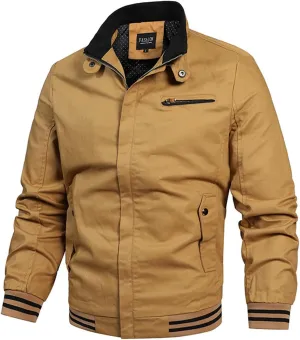 Pinstripe Jacket Men Mens Skiing Jackets Softshell Jackets Classic Zip Front Hoodies Coat Spring Outdoor Coats