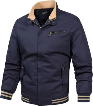 Pinstripe Jacket Men Mens Skiing Jackets Softshell Jackets Classic Zip Front Hoodies Coat Spring Outdoor Coats