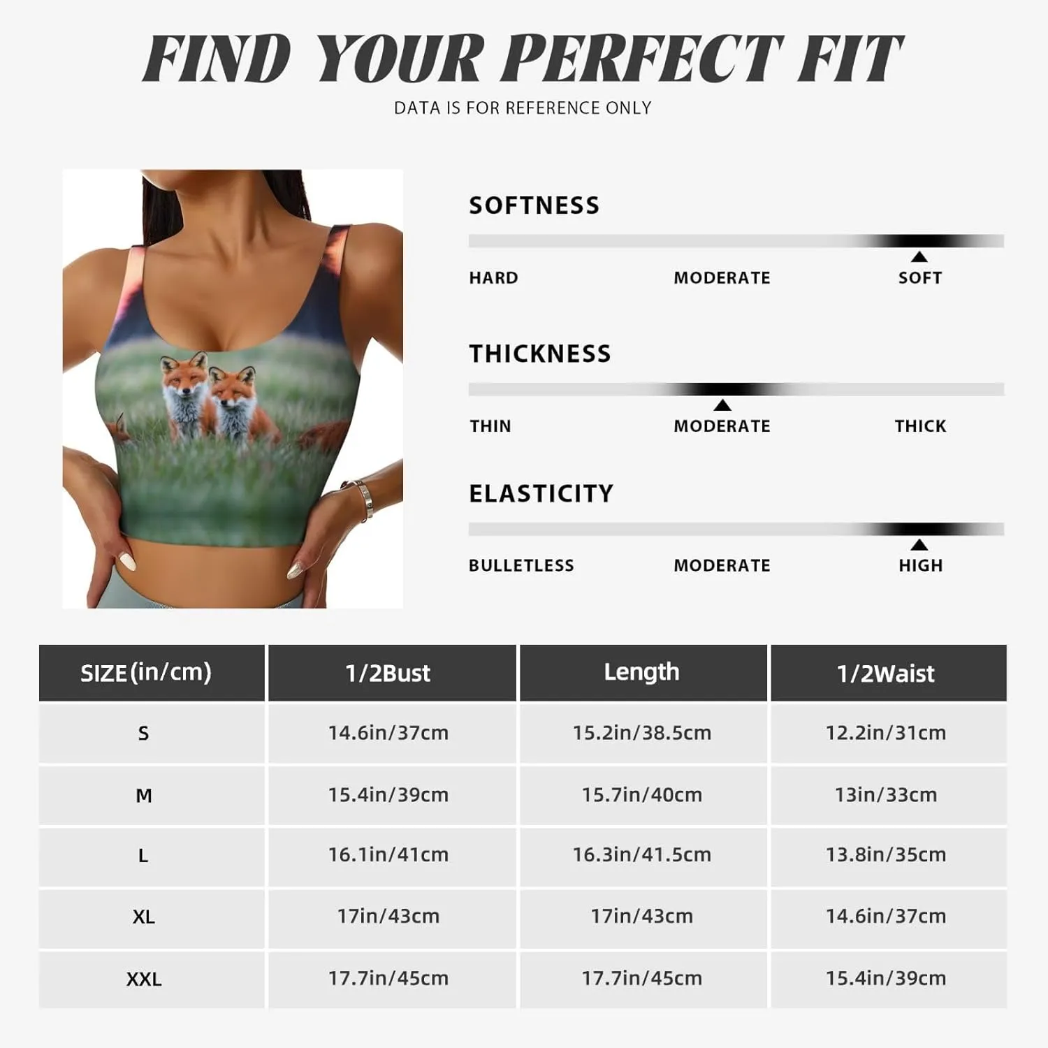 Prairie Fox Women's Sexy Sports Vest Sleeveless Athletic Gym T-Shirts Vest U-Shaped Back Quick Dry Top