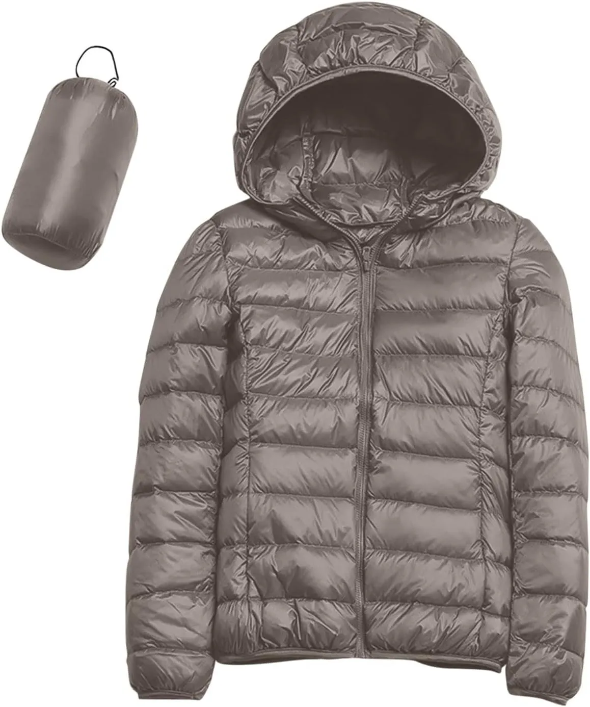 Puffer Jacket Womens Packable Winter Coats Light Winter Jackets Warm Down Jacket Quilted Jackets with Pockets