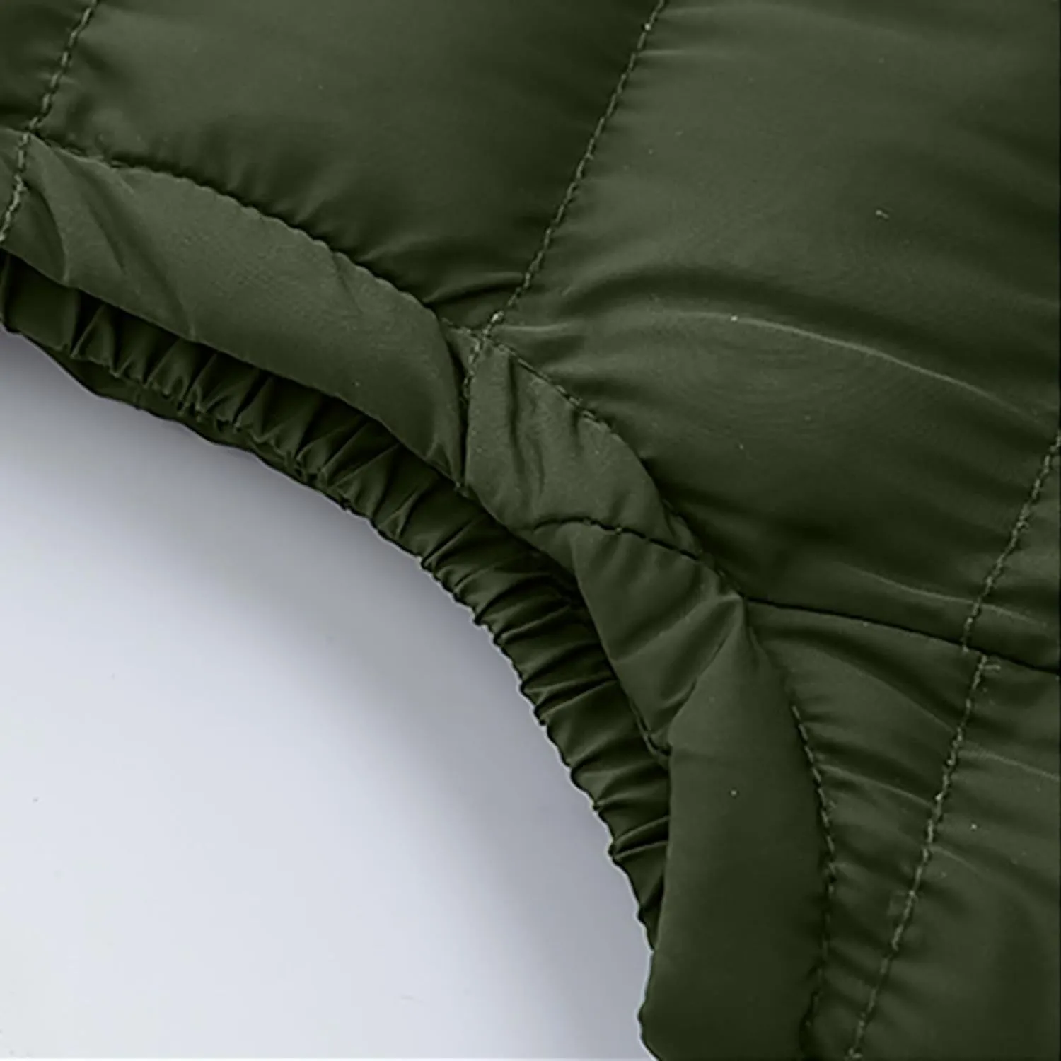 Puffer Vest with Hoodie Men Big and Tall Warm Vest Zip Up Sleeveless Jacket Lightweight Winter Vest with Pockets