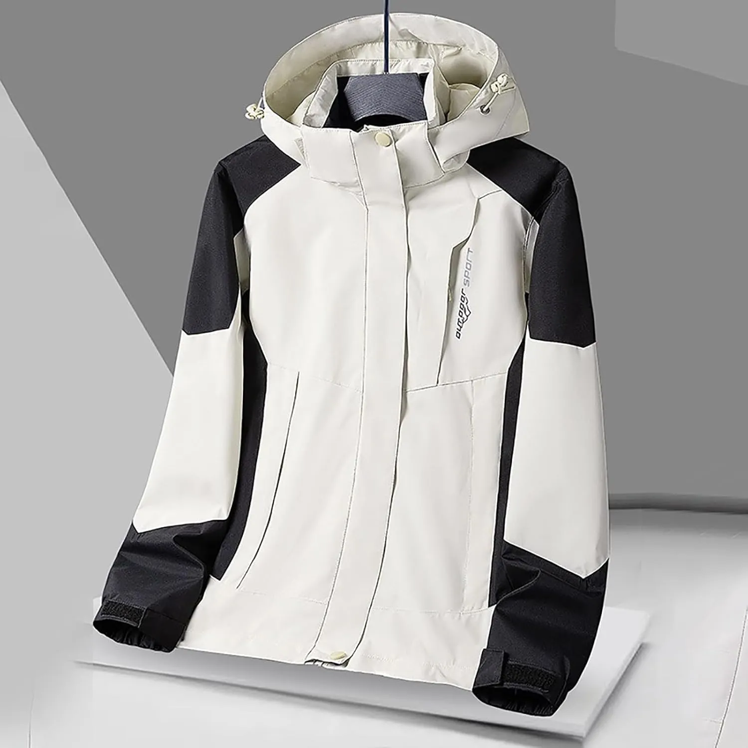 Rain Jackets for Men Lightweight Waterproof Windproof Rain Coats Active Outdoor Casual Windbreaker Jackets with Hood
